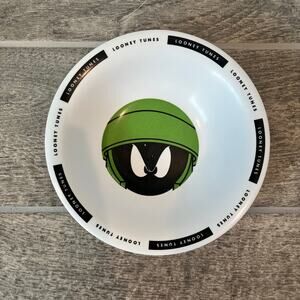 Zak Designs Looney Tunes 7" Marvin the Martian Cereal Bowl - 1996